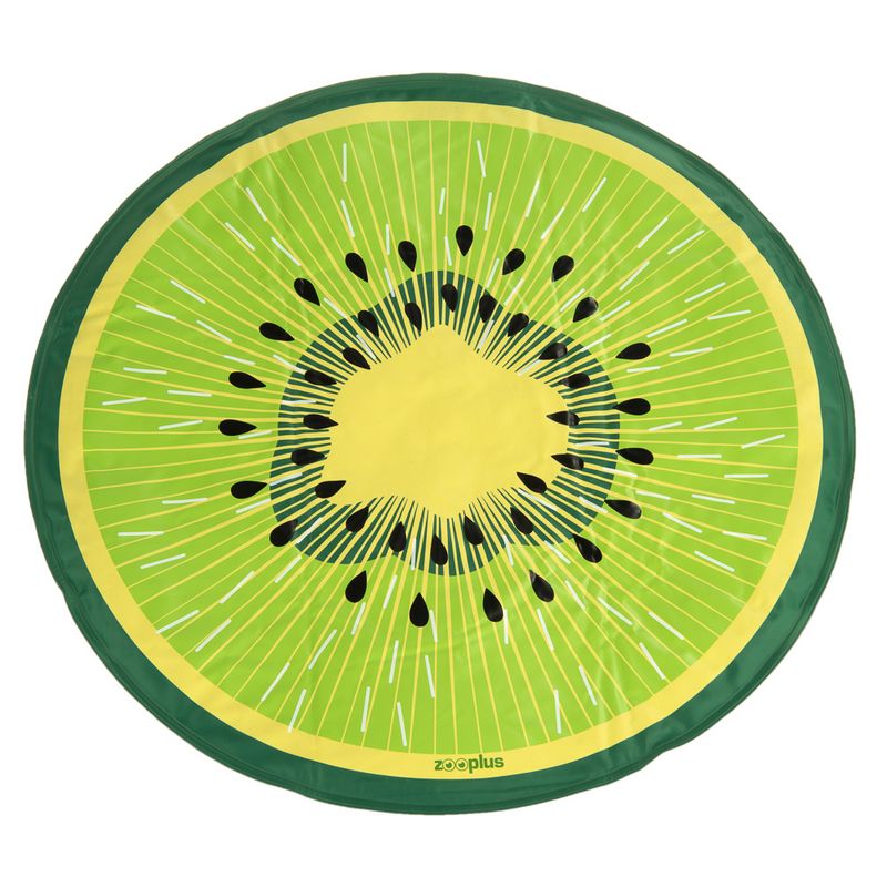 tapis rafraichissant cool kiwi pour chien et chat zooplus