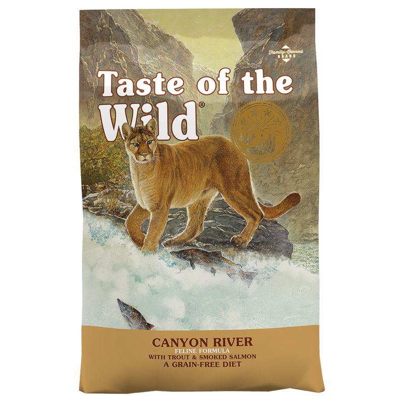 Taste Of The Wild Canyon River Feline Zooplus Se