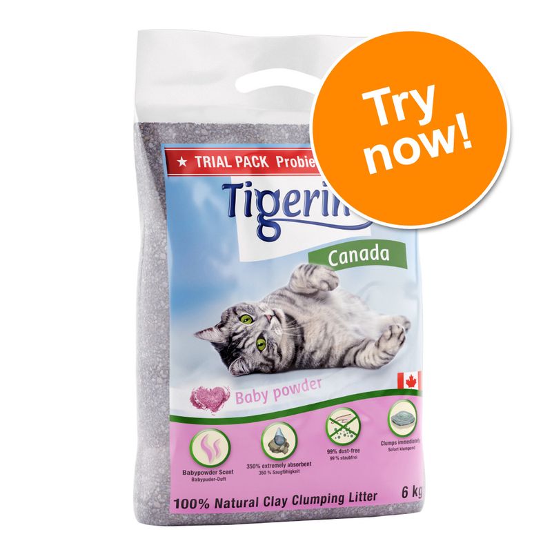 Tigerino Canada Cat Litter Trial Pack reviews zooplus.co.uk