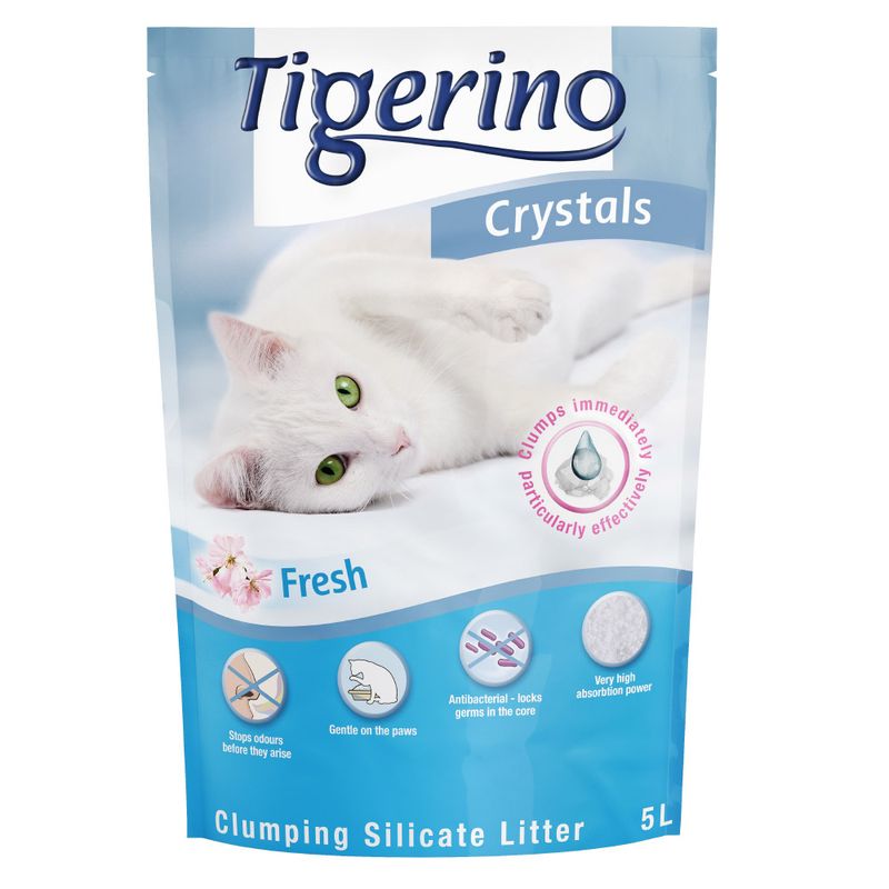 Tigerino Crystals Fresh Clumping Cat Litter reviews bitiba.co.uk