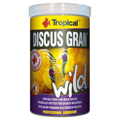 Tropical Discus Wild granulat dla dzikich paletek tanio w zooplus