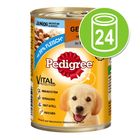 Voordeelpakket 24 x 400 g Pedigree Junior Classic