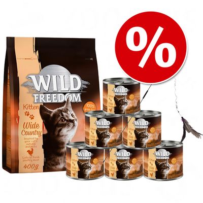 Welcome Kit Kitten Wild Freedom + Cannetta Bird prezzi bassi | zooplus