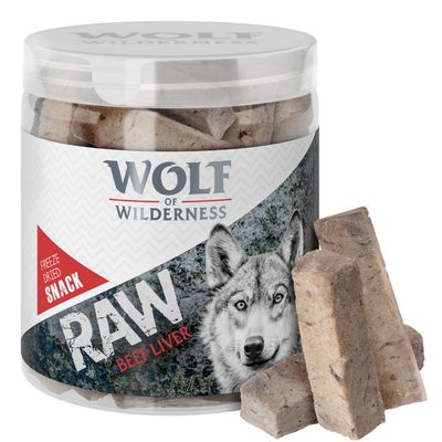 Wolf of Wilderness RAW Freeze-dried Snacks Saver Packs | zooplus.co.uk