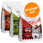 Wolf of Wilderness "Soft & Strong" - Gemengd Probeerpakket 3 x 1 kg