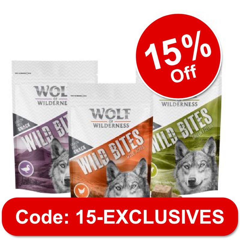 wild bites dog treats