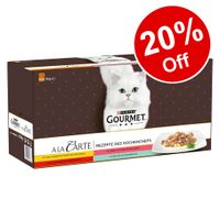 60 X 85g Gourmet A La Carte Wet Cat Food Off Zooplus Co Uk