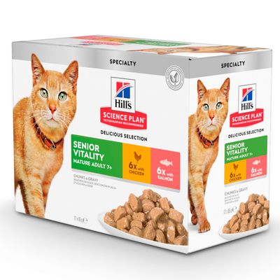 12 X 85g Hill S Science Plan Wet Cat Food 3 Free Top Deals