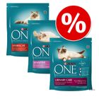 3 x 800 g Purina ONE Droogvoer in Gemengd Pakket Kattenvoer