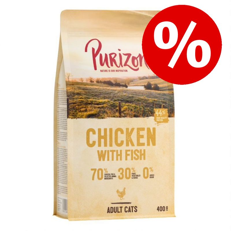 3 x 400g Purizon Dry Cat Food Special Price!* reviews zooplus