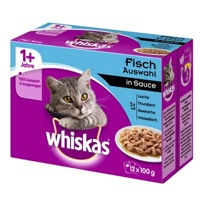 48 X Whiskas Wet Cat Food Pouches 40 8 Free Top Deals