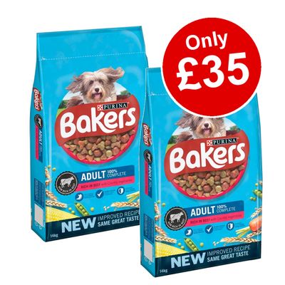 bakers dry dog food 14kg
