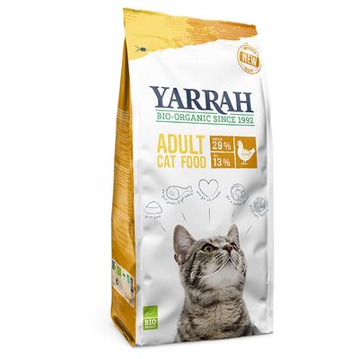 Yarrah Biologisch Adult Kattenvoer Met Kip Zooplus