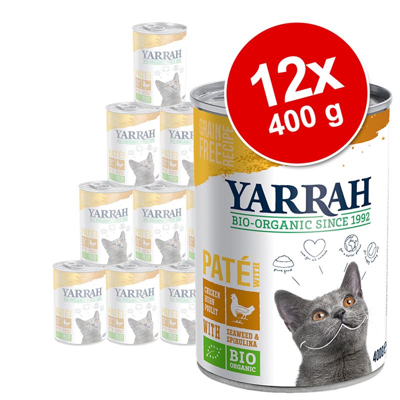 Yarrah Organic Pate 12 X 400g At Bitiba
